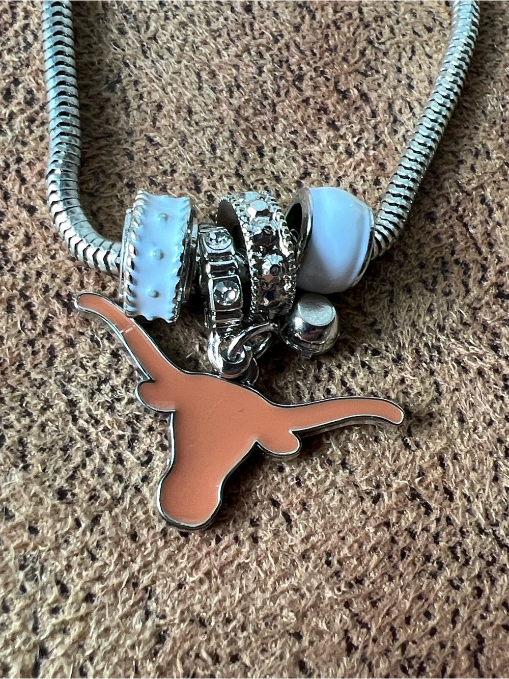 Texas Longhorns Pendant Necklace - Picture 2 of 5